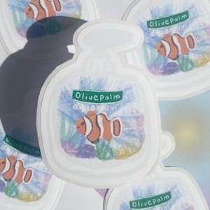fiocco adesivo di sapone oceanico