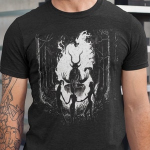 Baphomet TShirt, Witchcraft Shirt, Black Magic Ritual Tee