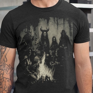 Camiseta Dark Congregation, Camiseta Satanic Witches, Camiseta Baal Cult