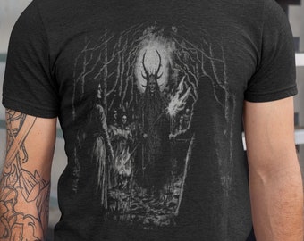 Beelzebub Cult TShirt, Witches Sabbath Shirt, Black Mass Tee