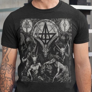 Camiseta Belial, camisa Belzebu, camiseta de culto satânico
