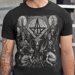 Camiseta Belial, Camiseta de Culto Satânico, Camiseta de Culto Belzebu