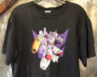 Galvatron Transformers 1996 Rare Authentic Vintage TShirt with backprint