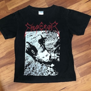 EMPEROR 1995 Vintage TShirt with back print misprint