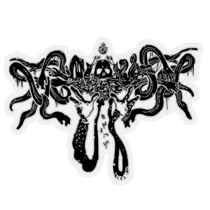 Wormlust Sticker: Icelandic Black Metal Psychedelic Decal