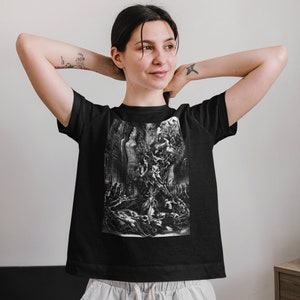 Witches Sabbath TShirt, Macabre Shirt, Louis Boulanger Tee image 4