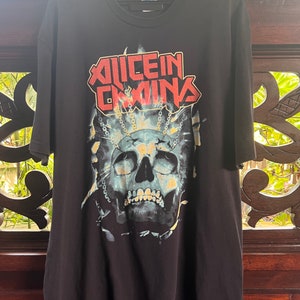 ALICE IN CHAINS Ultra Rare Limited Halloween TShirt