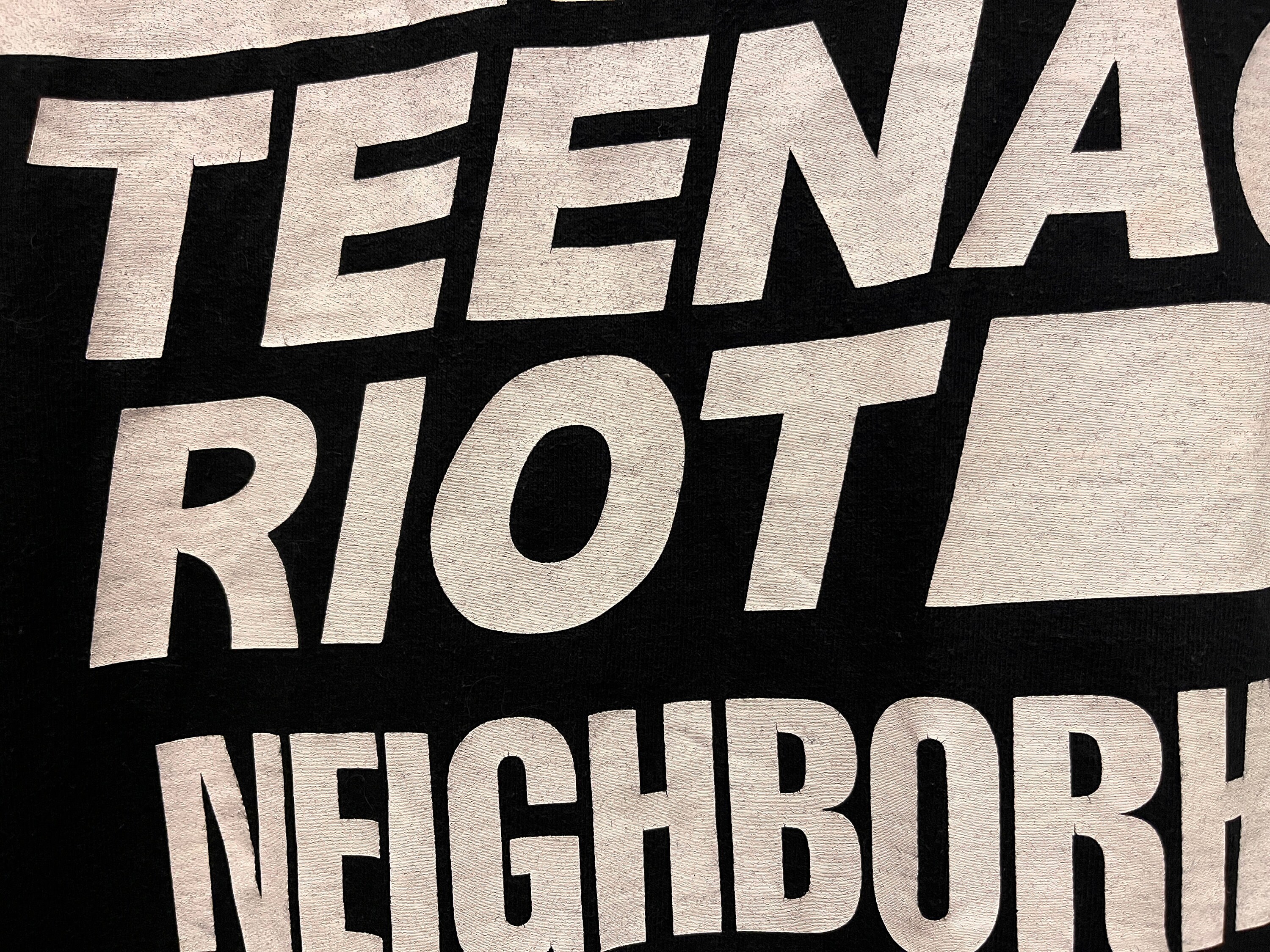 ATARI TEENAGE RIOT X Neighborhood Super Rare Authentic ATARI TEENAGE RIOT X Neighborhood Super Rare Authentic