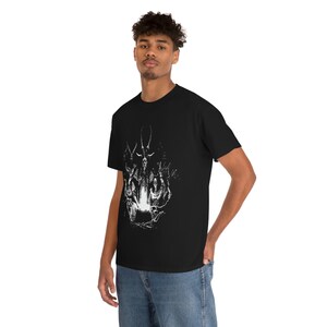 Samhain TShirt, Pagan Witch Ritual Shirt, Black Mass Tee image 7