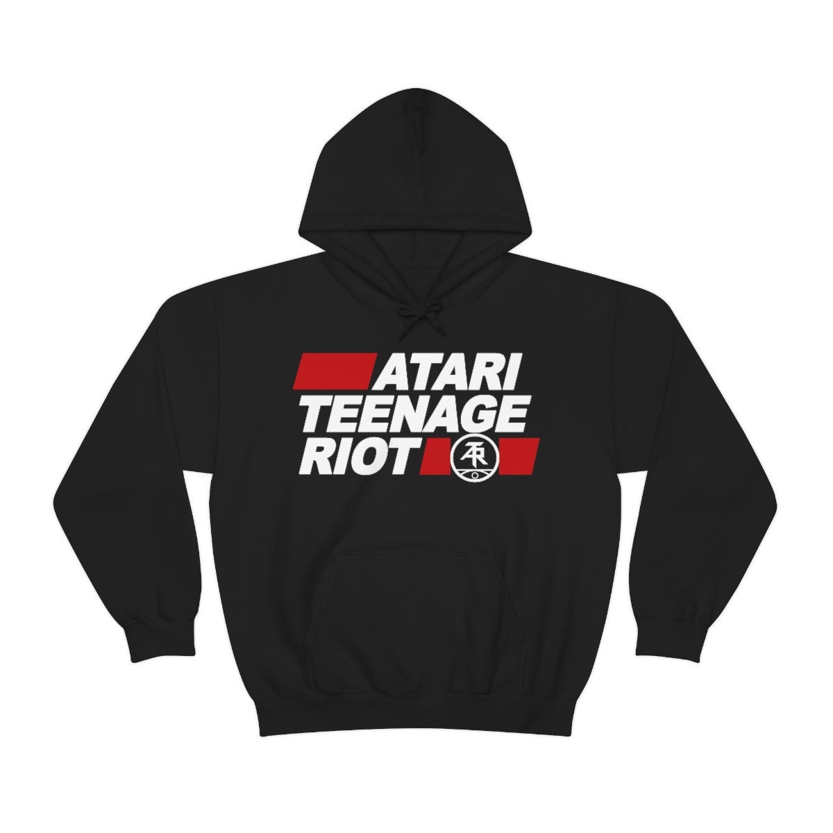 Atari Teenage Riot Hooded Sweatshirt ATR Hoodie Digital - Etsy 日本