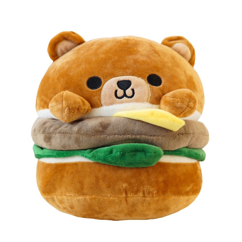 burger bear plush