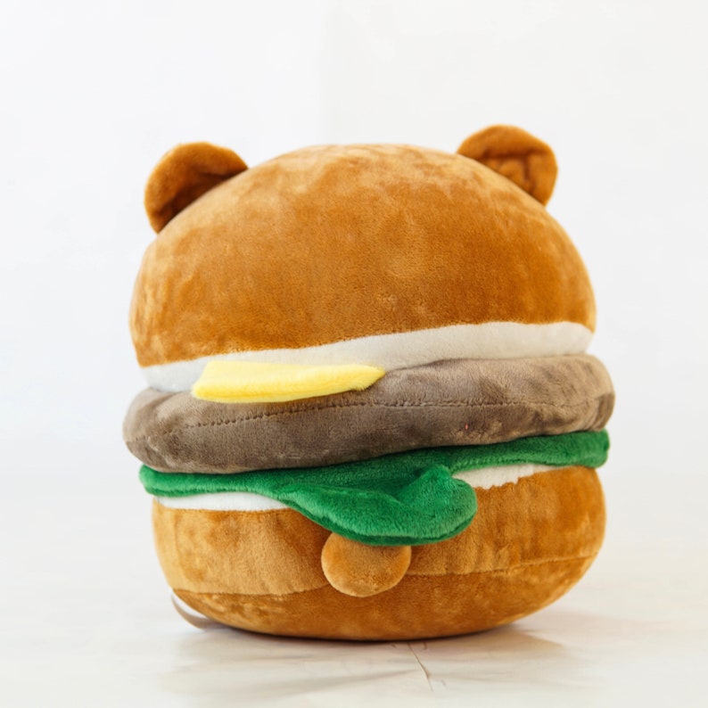 cheeseburger bear plush