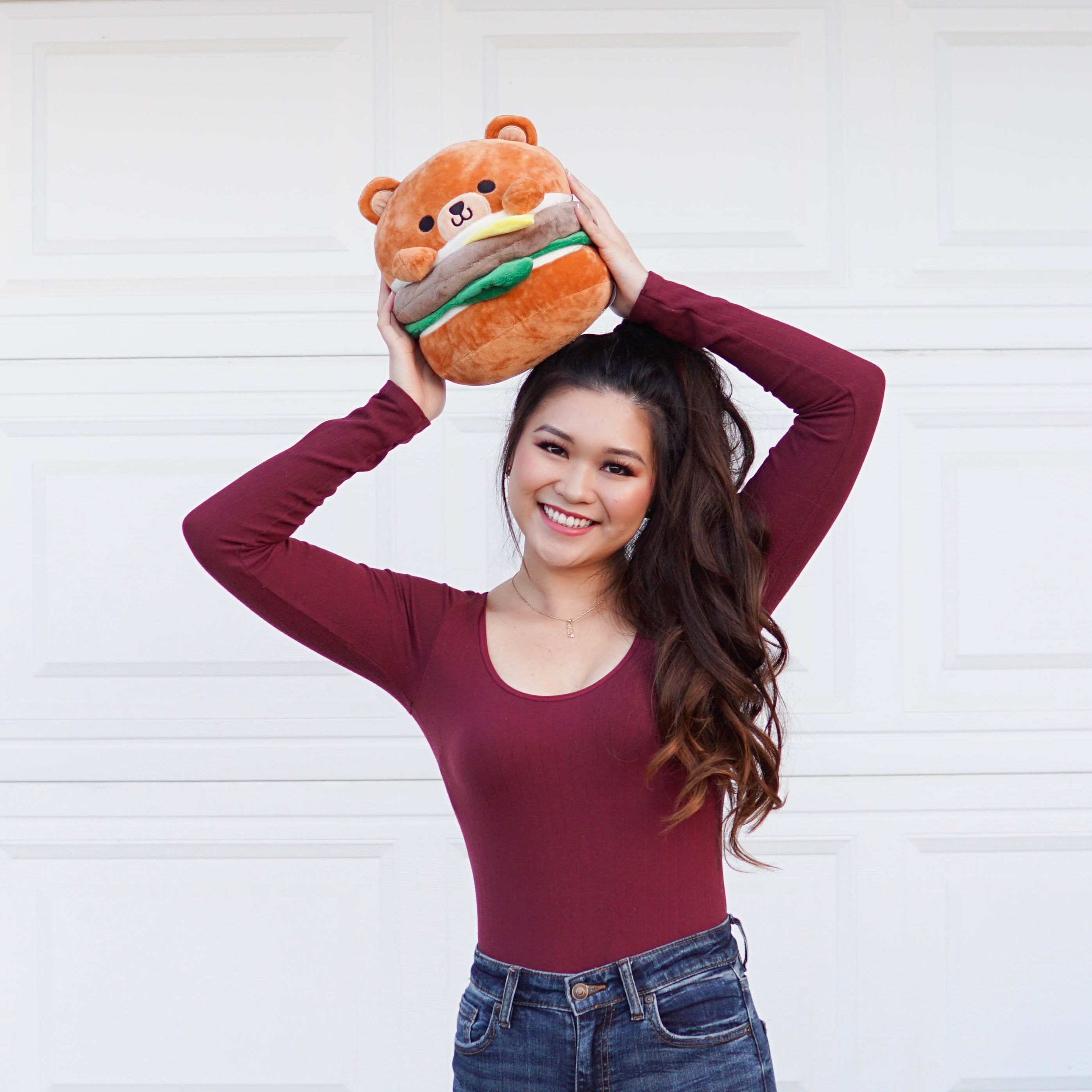 Bear burger plush sale