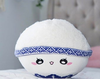 Cuenco de arroz de peluche