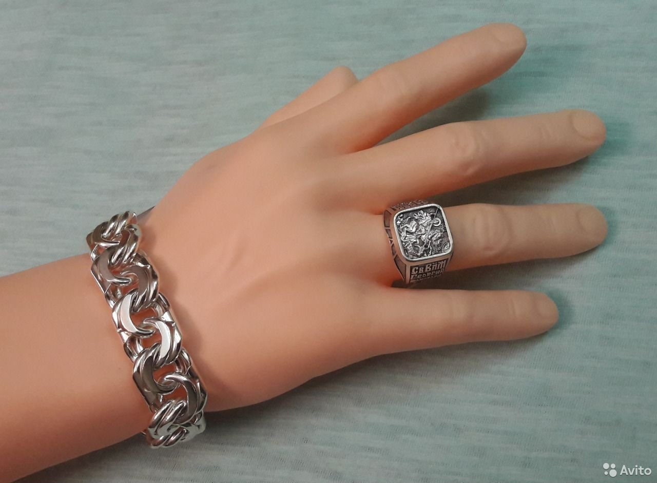 Orthodox Christian Ring Men Sterling Silver 925 Russian W S Etsy