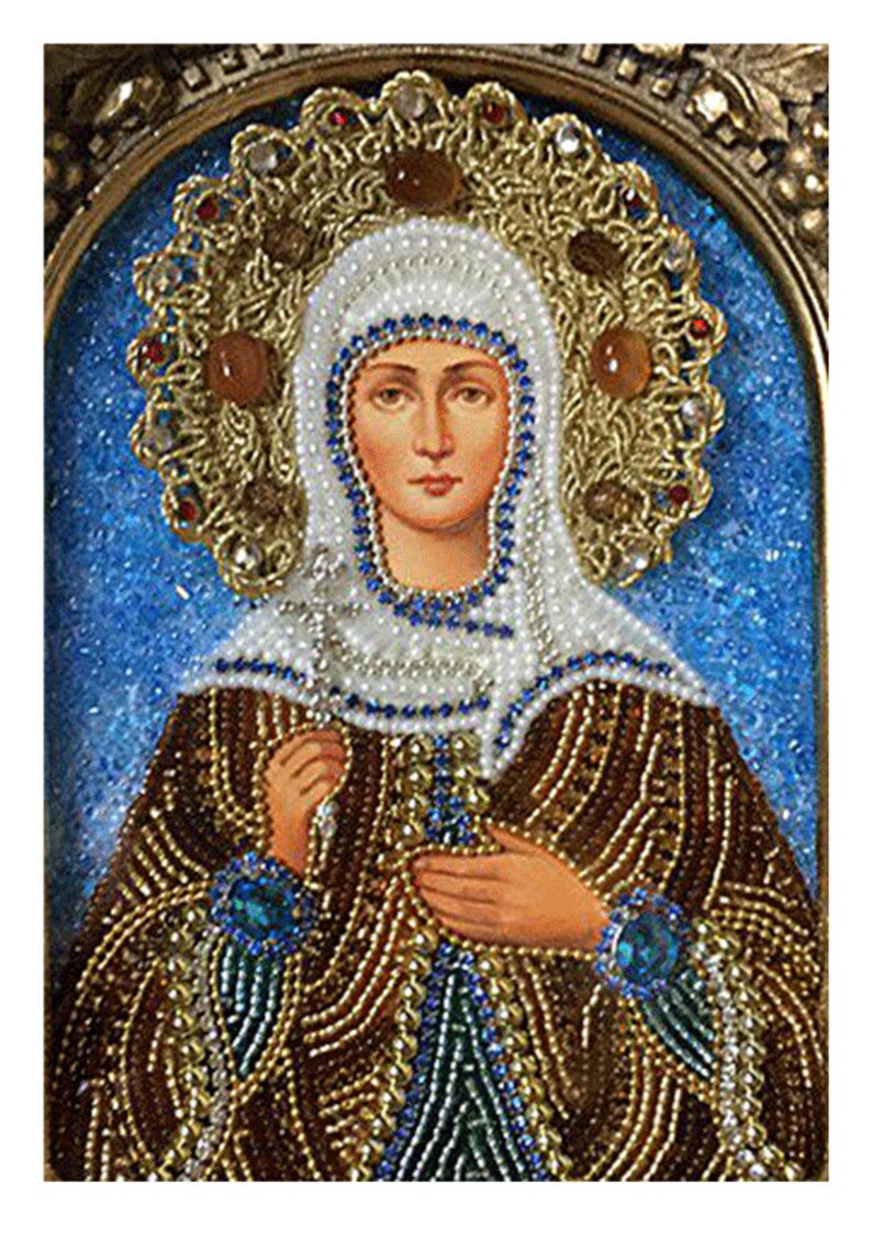 St Emily Saint Emmelia Nameday icon Religious Art Orthodox Etsy