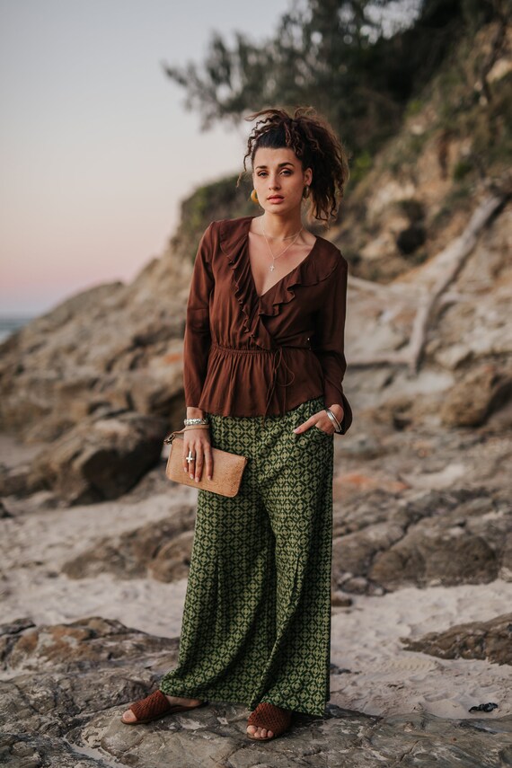 Women Palazzo Pants Wide Leg Pants 