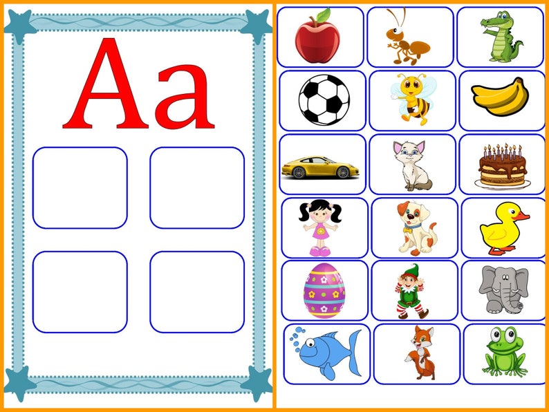 Abc Alphabet Matching Initial Sound Printable Preschool Alphabet Letter Pdf Alphabet Digital Alphabet Letters Printable Letters School Kids Toys Games Toys Dalasmaker Se