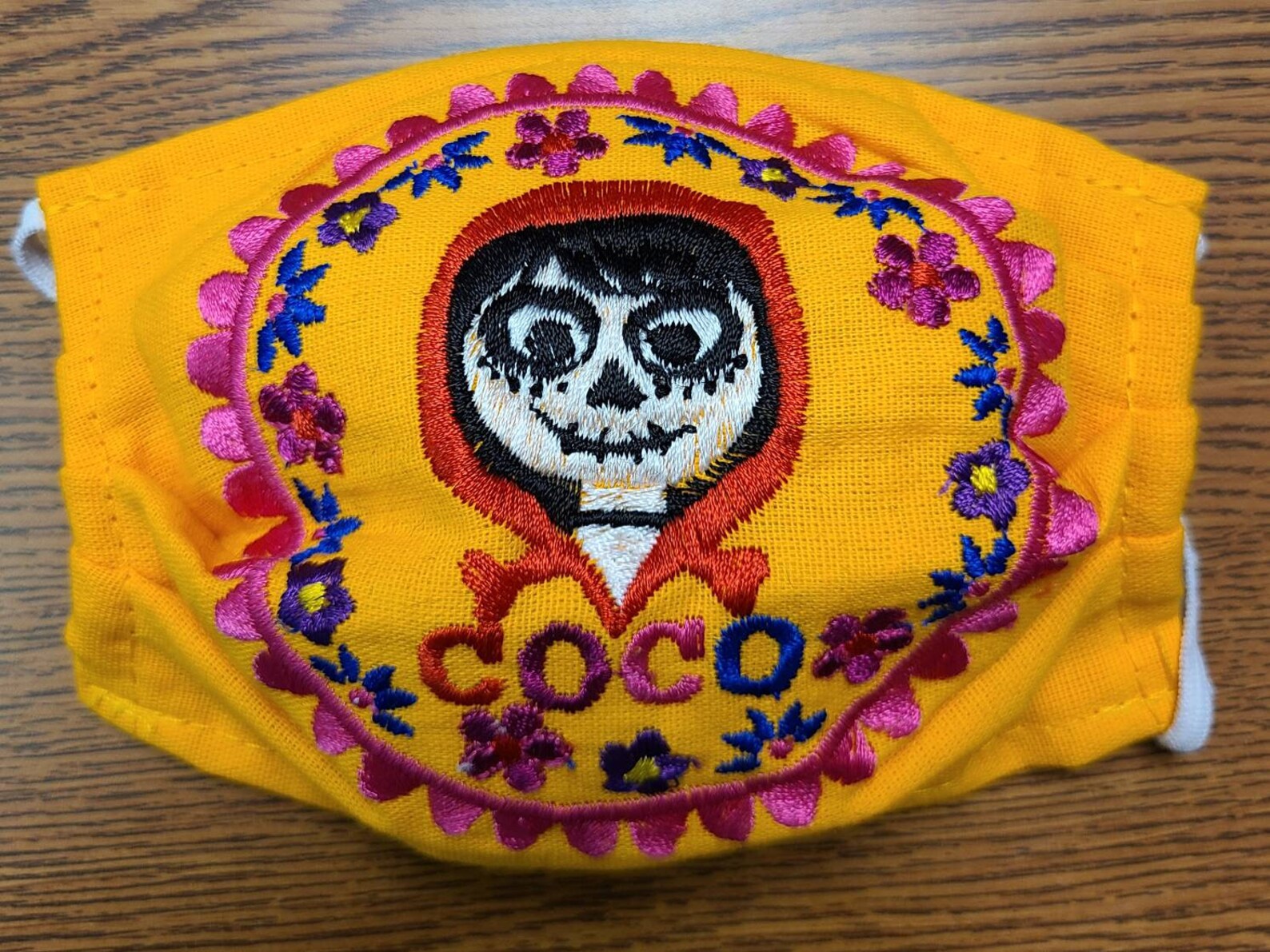 Kids COCO Embroidered Face Mask Disney Coco Mask | Etsy