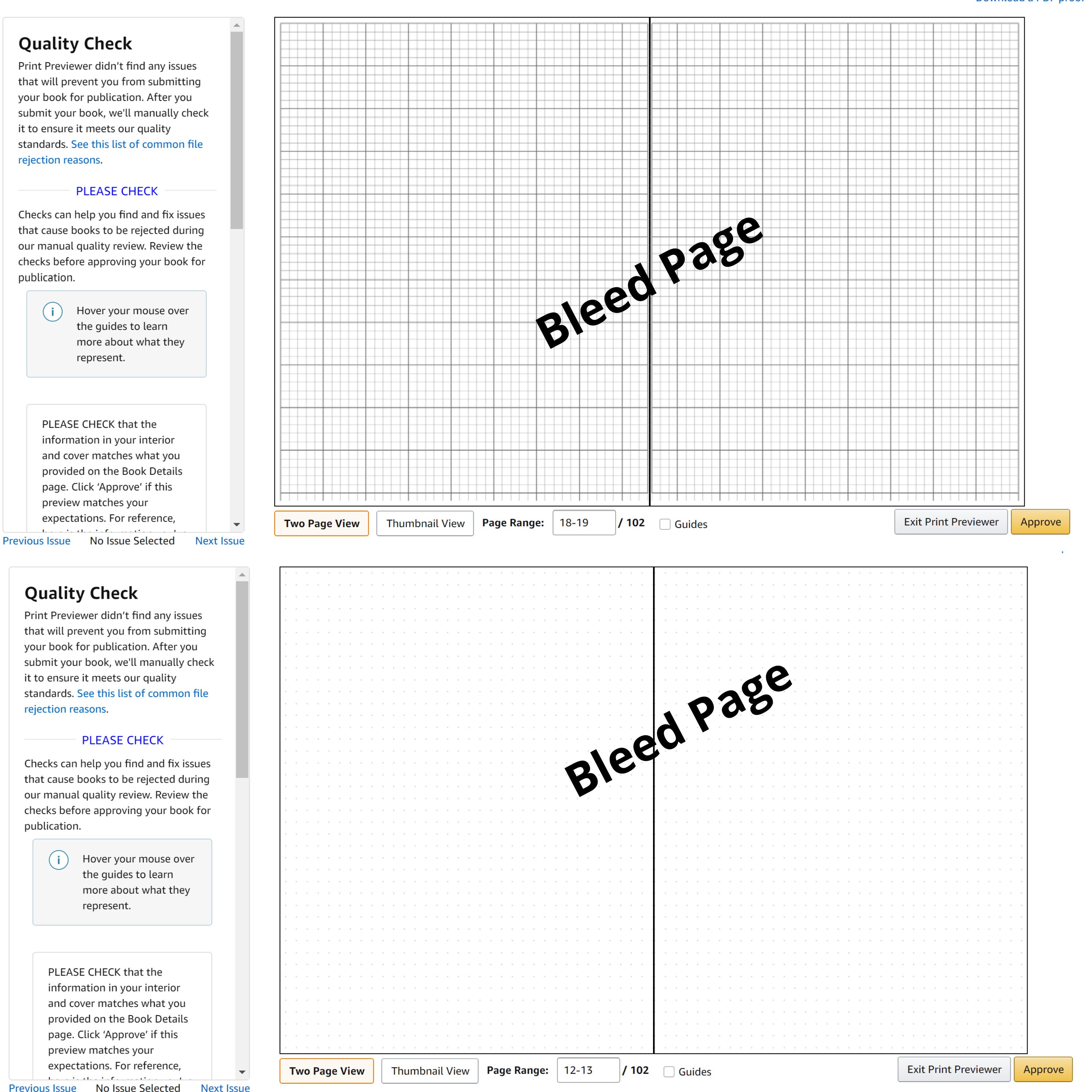 KDP Interior 21 Blank Templates 8.5 X Etsy