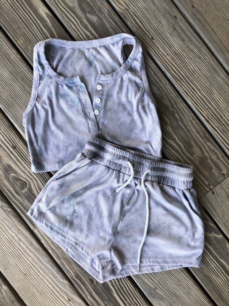 Tie dye ice dye lounge set!