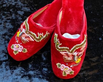 chinese slippers from the 80's