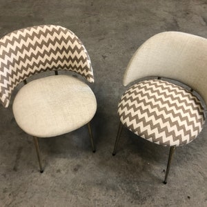 small fabric chairs