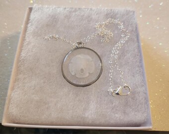 Sand Dollar Necklace, Seashell Necklace, Coastal Necklace, Beach Jewelry