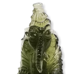 Moldavite Ganesh Carving 4,79 g