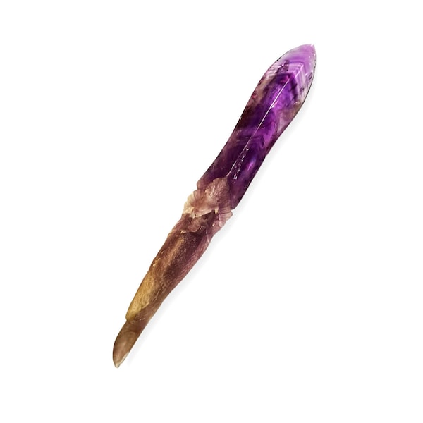Starborn wand/dagger/letter opener, complete long Amethyst 29.7 x 4.6 cm, 266g