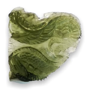 Starborn Moldavite Dragon Carving 5g