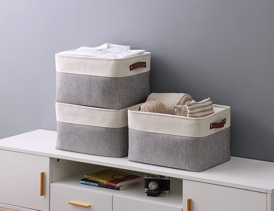 Foldable Storage Bin and Closet Organizer Basket for Clothes Etsy