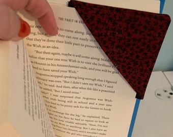 Bookmarks made from reclaimed fabrics