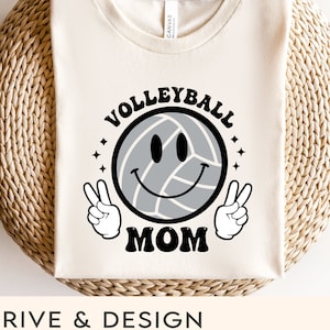 Volleyball Mom svg | Volleyball svg | Volleyball smiley shirt | Volley ball png | Volleyball Mom shirt | Volleyball clipart