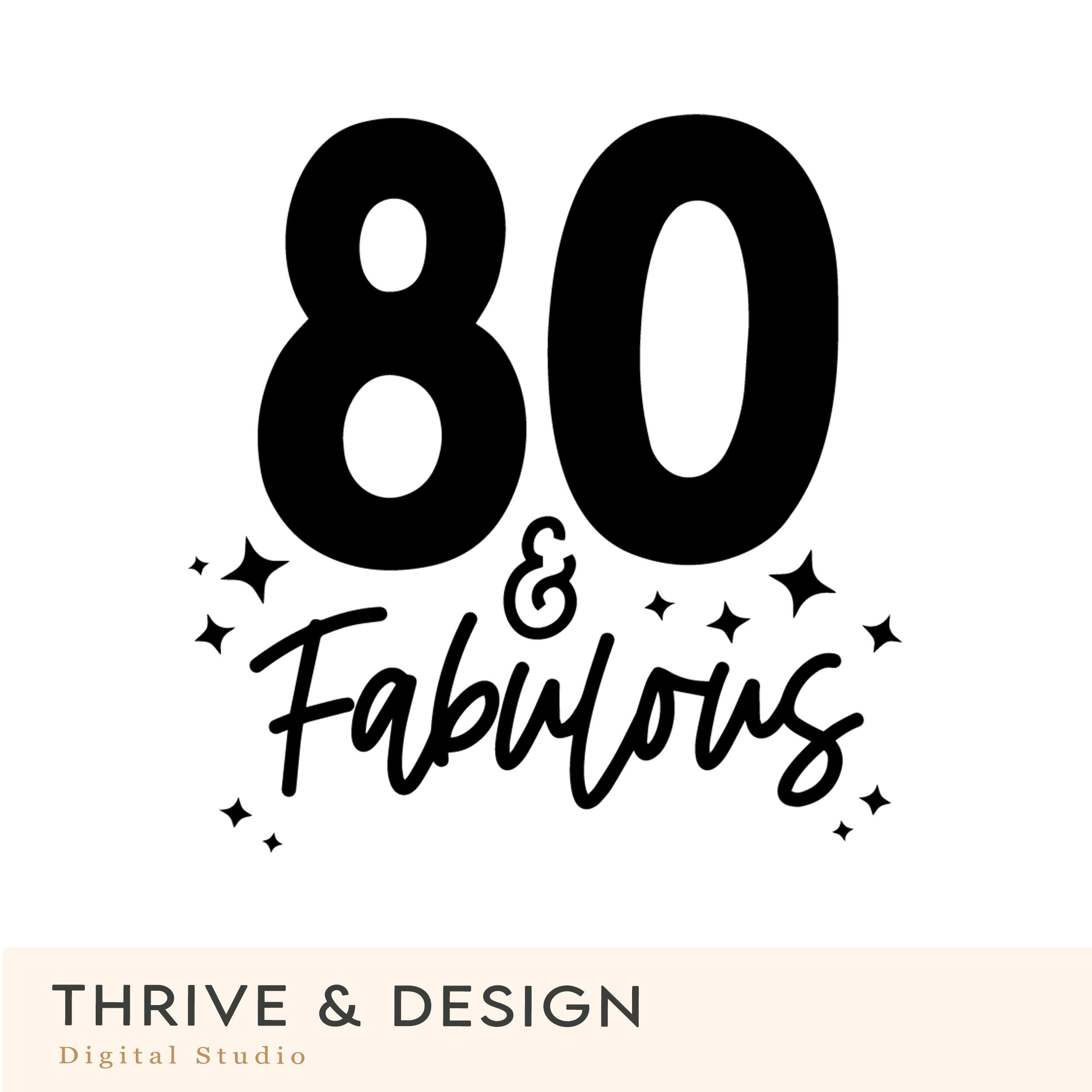 Eighty Birthday SVG 80th Birthday Svg File for Cricut 80 Etsy Canada Eighty Birthday SVG 80th Birthday Svg File for Cricut 80 Etsy Canada