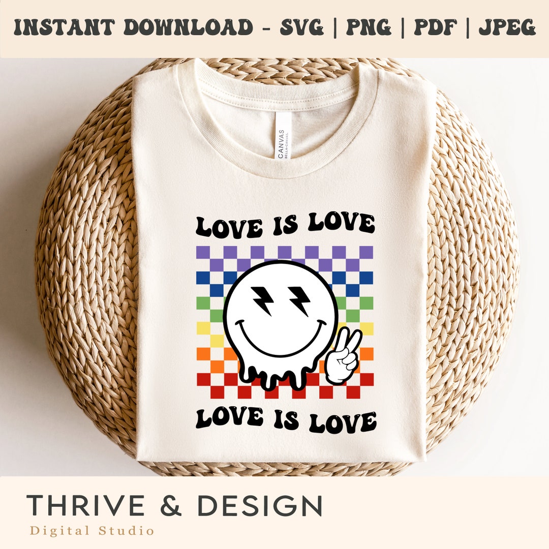 Love is Love Svg Png, LGBTQ Svg, LGBTQ Pride Png, Pride Month Svg, Gay ...