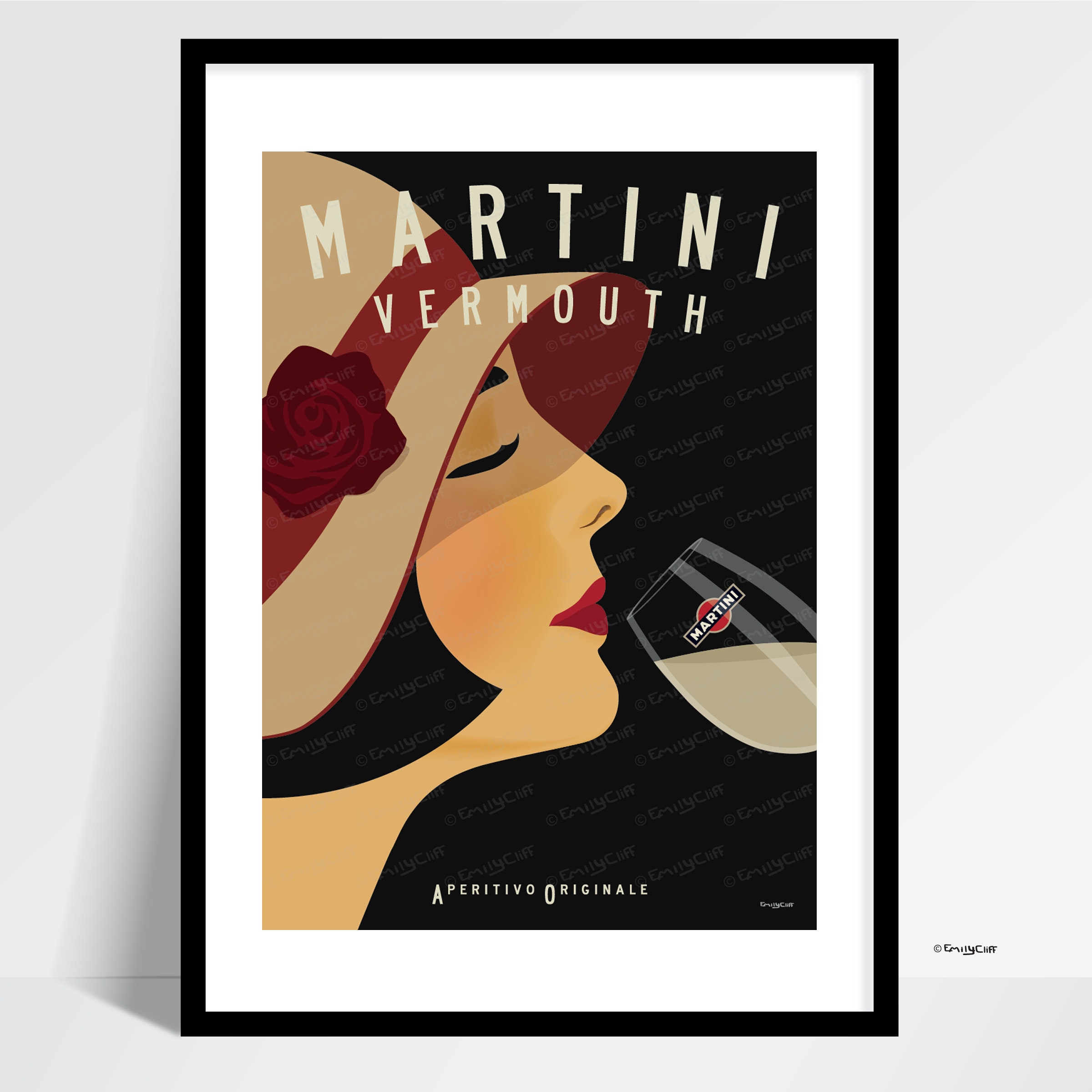 マルティーニ（Martini）のヴィンテージアートポスター