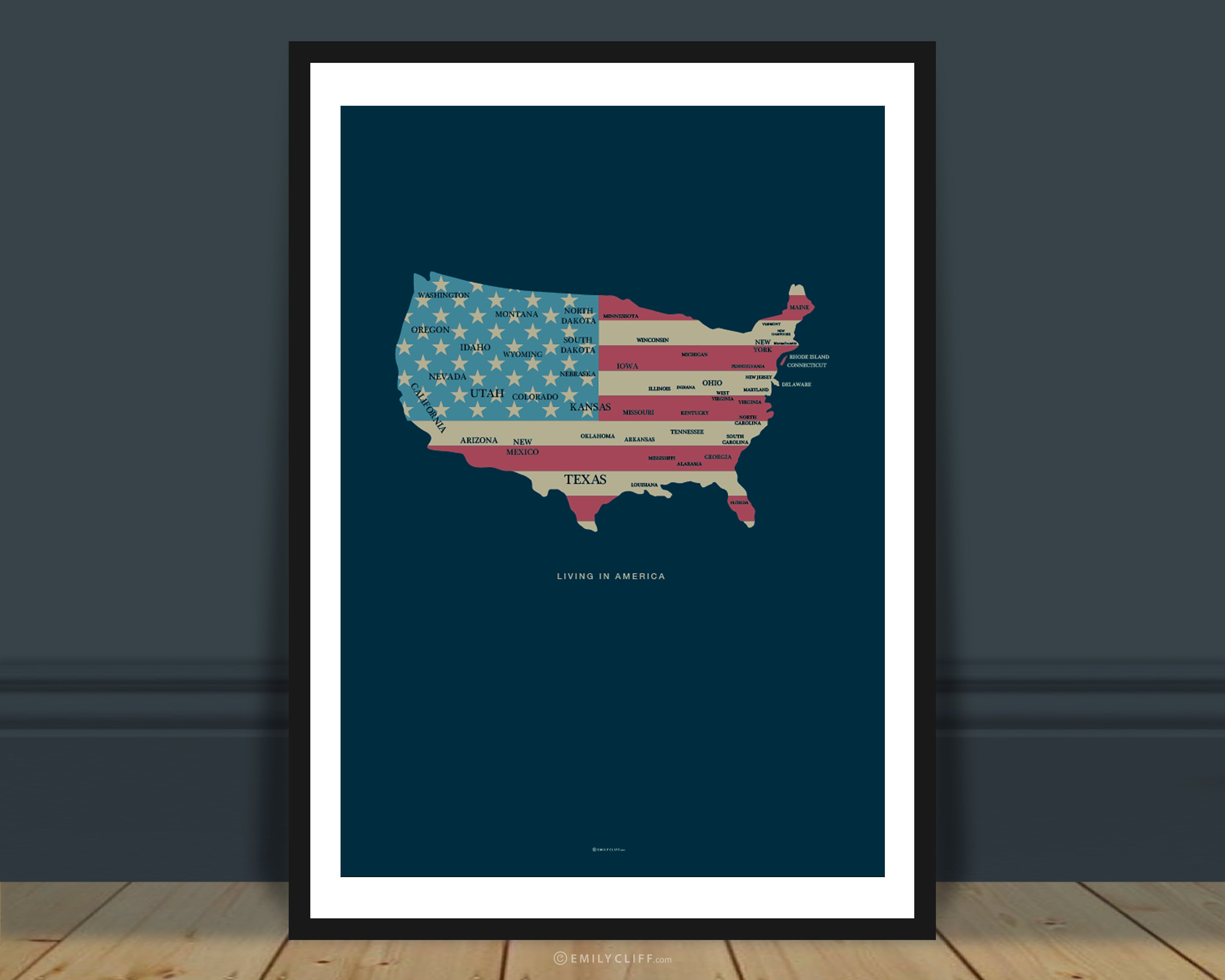 Petit Drapeau Américain à Imprimer Affiche du drapeau des États américains impression bannière - Etsy Canada