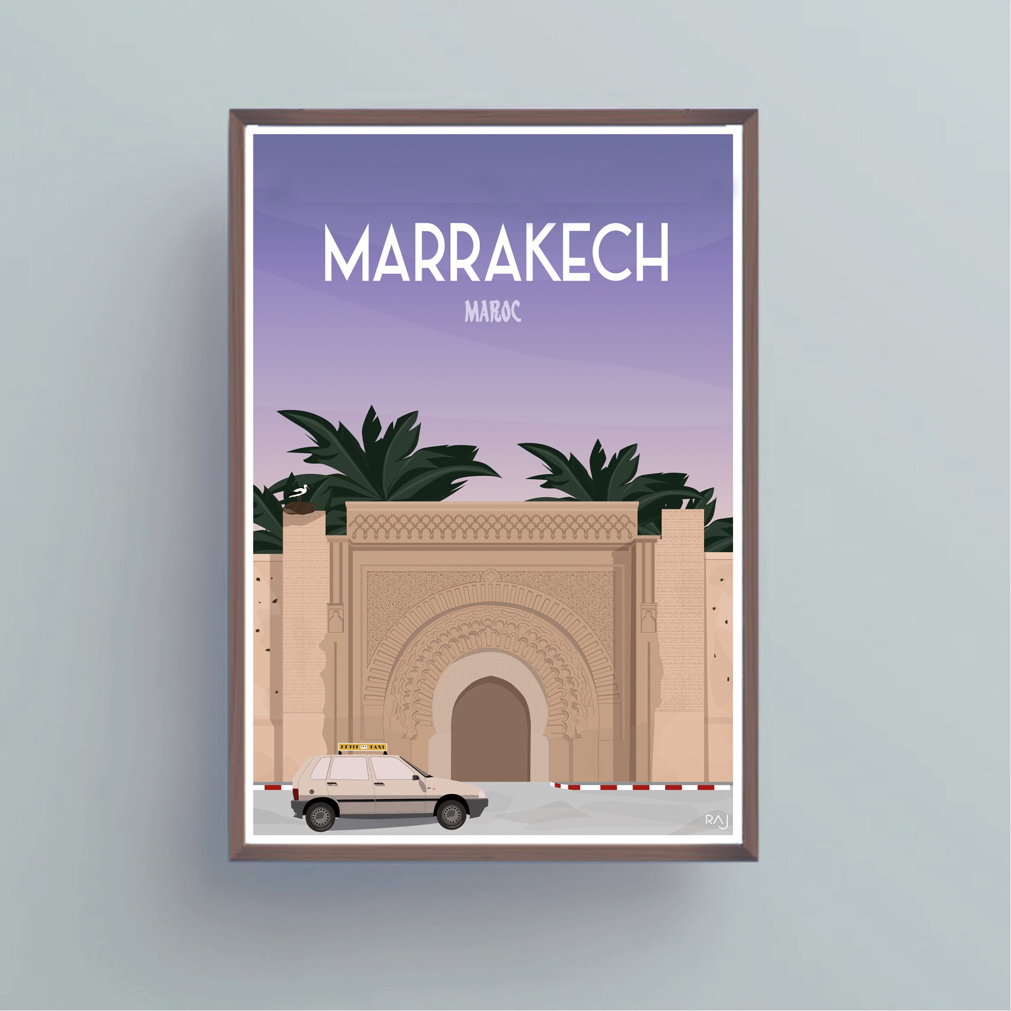 Bab Agnaou, Marrakech, Maroc