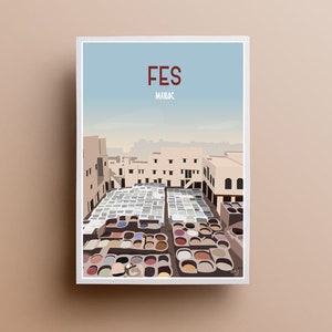 Fez, Morocco Poster