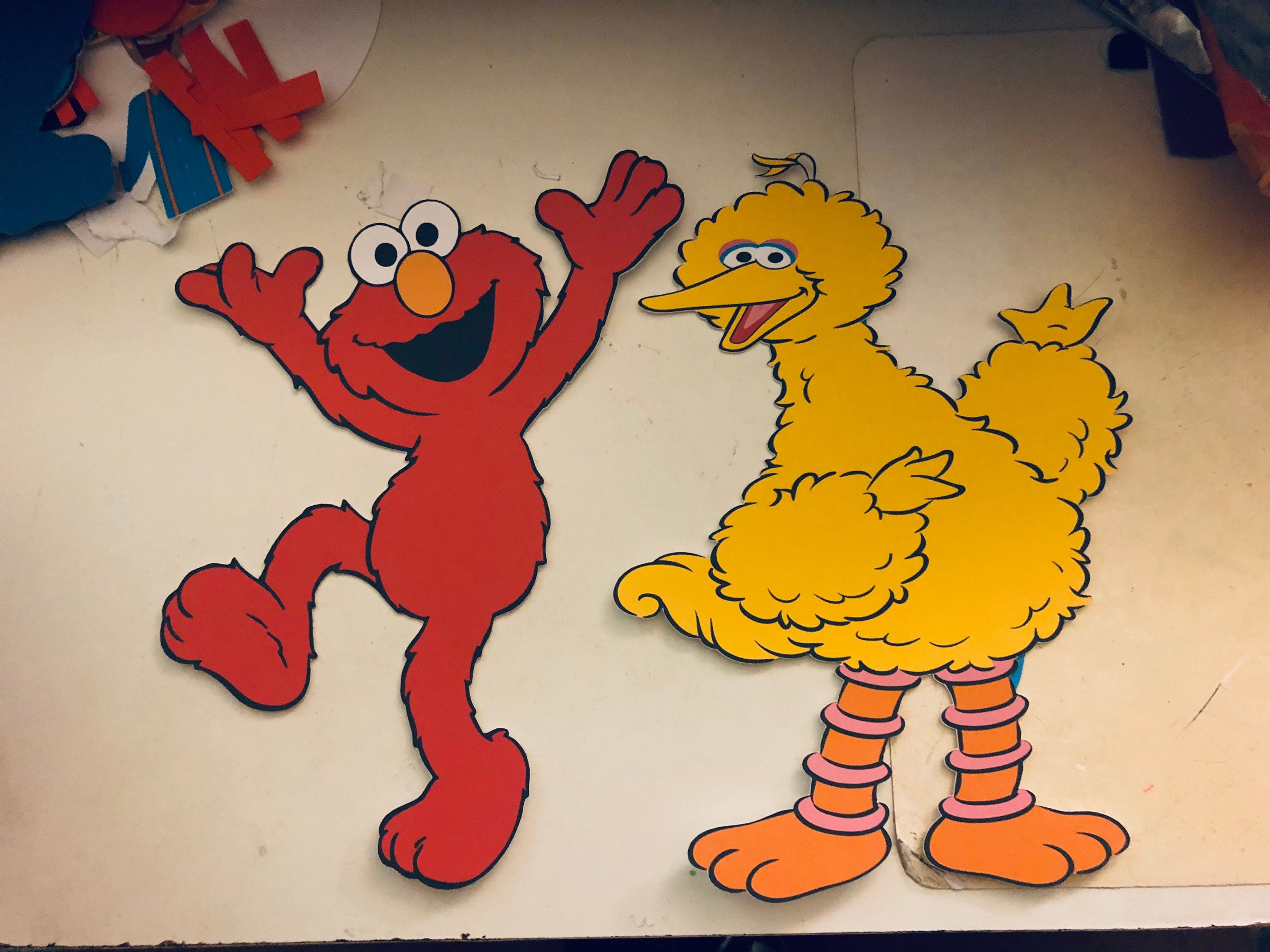 Full body Sesame Street props | Etsy