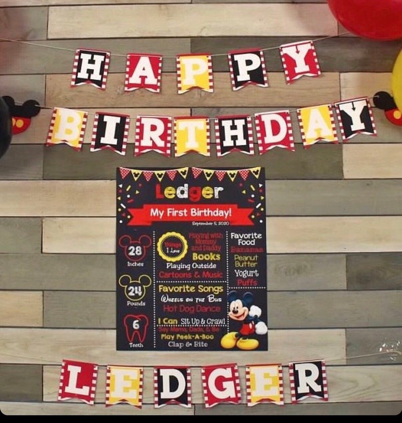 Happy birthday Mickey theme
