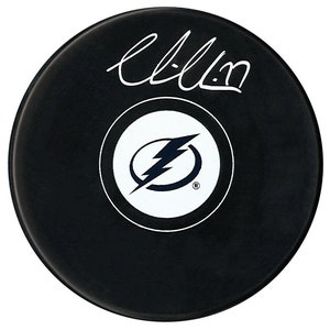 Victor Hedman Autographed Tampa Bay Lightning Puck