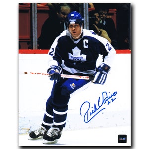 Rick Vaive Toronto Maple Leafs Autographed 8x10 Photo