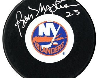 Bob Nystrom Autographed New York Islanders Puck
