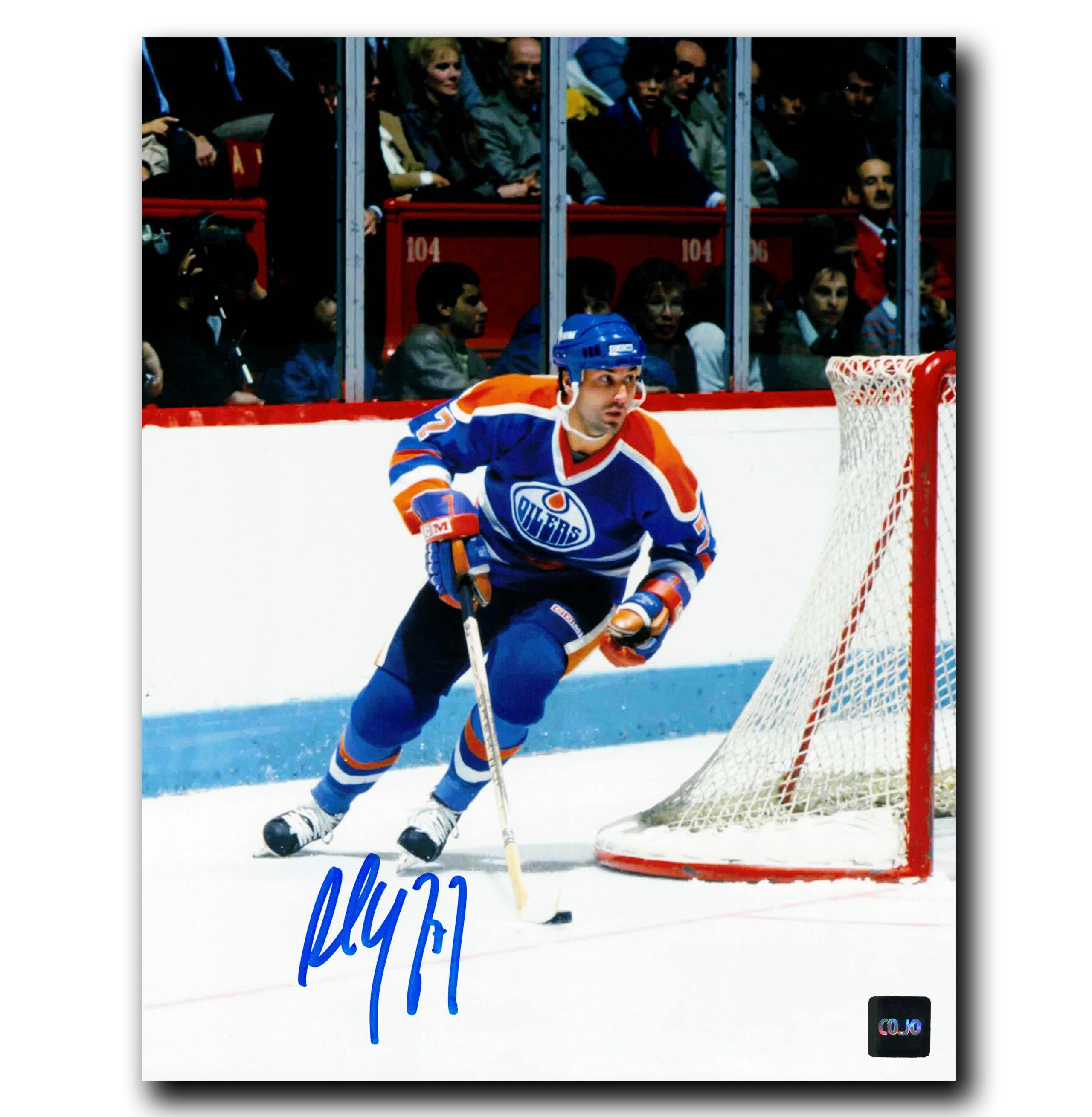 COJO 2023 Edmonton Oilers Paul Coffey Autographed Puck