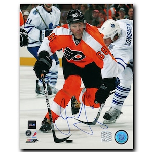 Jaromir Jagr Philadelphia Flyers Autographed Action 8x10 Photo