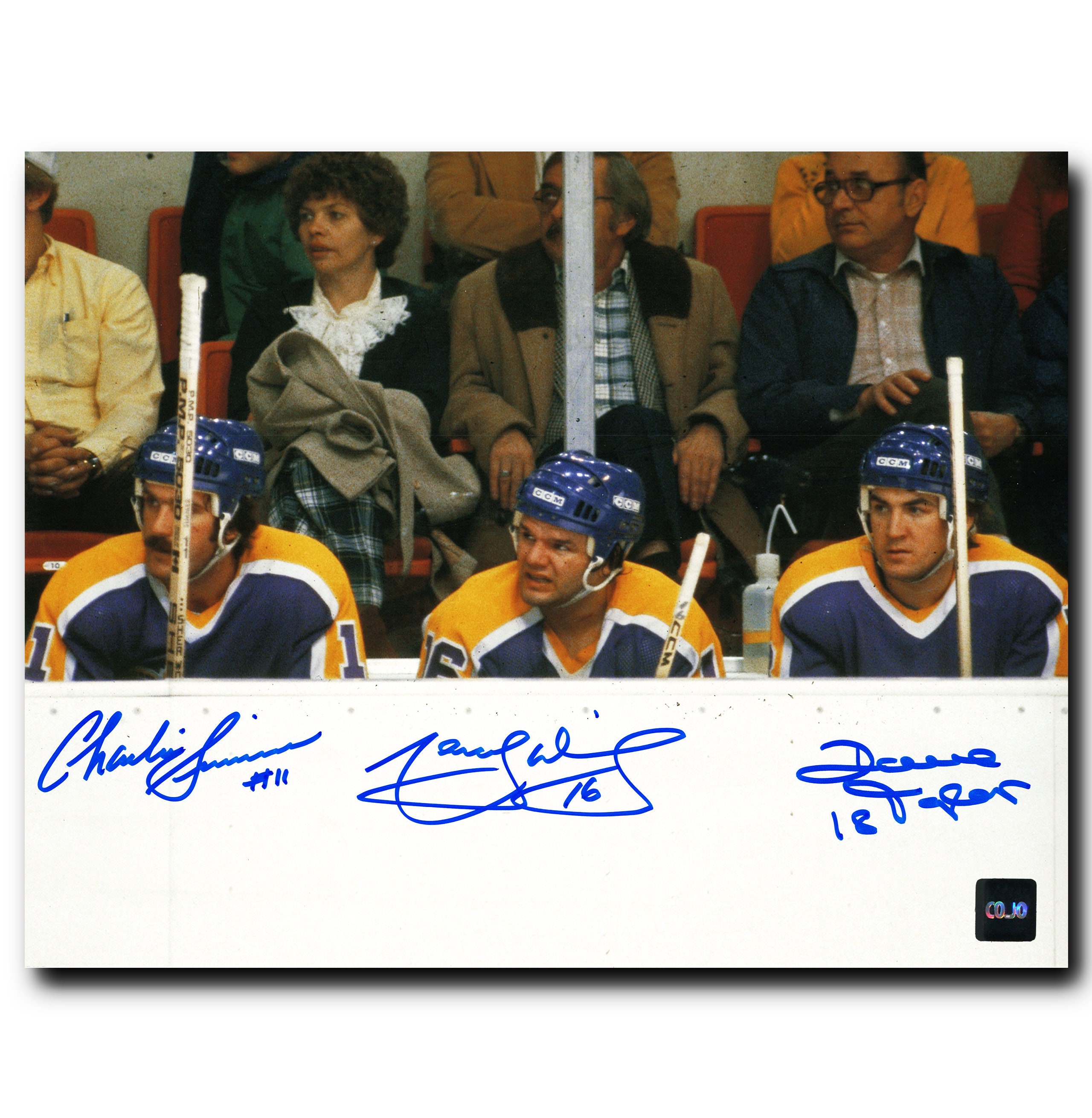 Dino Ciccarelli Minnesota North Stars Autographed Skating 8x10 Photo