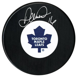 Darcy Tucker Autographed Toronto Maple Leafs Puck