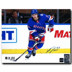 Adam Fox New York Rangers Autographed Action 8x10 Photo